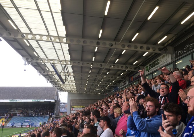 Pompey at Peterborough Sept 2018